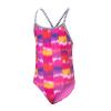 Dolfin Youth Uglies Girls' Far Out Criss-Cross Back One Piece Swimsuit Far Out 12 view 1