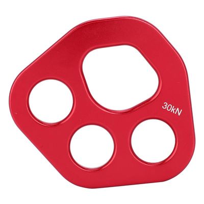 NineFit Basics Gear Climbing Paw 981 Outdoor 4 Holes Paw Rigging Plate Rock Climbing Multi Anchor Point Connector Gear, Genericd2tomu6k9a