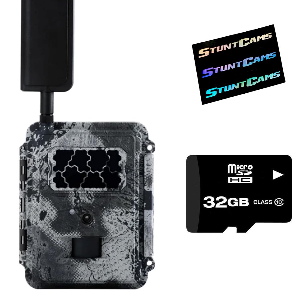 Spartan AT&T GoCam White Flash 4G LTE Wireless Trail Camera with 23 GB SD Card, GC-A4Gc2