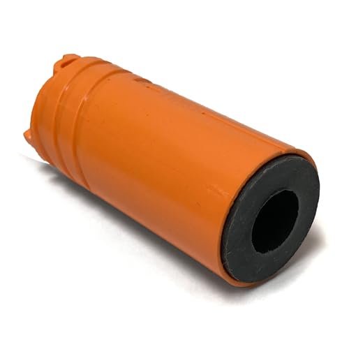 Bowlerstore Products Jopo Twist Inner Sleeve with 1 1/4" Slug - Orange/Black