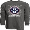 Los Angeles Clippers NBA Officially Licensed Long Sleeve T-Shirt Ringspun Electric Black, Small view 1