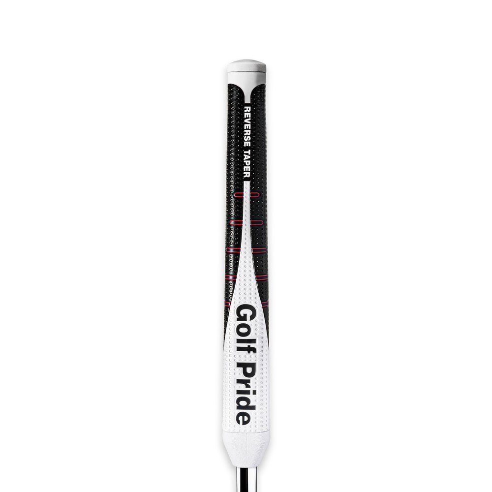 Golf Pride Reverse Taper Putter Grip - Putter Golf Grip with Dimpled Texture & Soft, Tacky Surface - Medium - Pistol