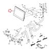 Hydra Fitness Exchange Display Console Digital TV MFR-EBPF92220U 442644 Works with Pro C22 Stationary Bike view 2