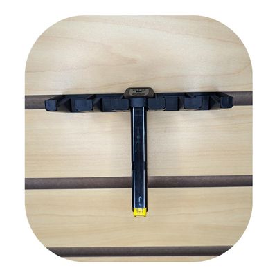 Hammy3DPrints Mount for Taurus PT 709 Mags - Slatwall | Magazine Holder Storage Rack (Decorative Dyn. Slotwall)