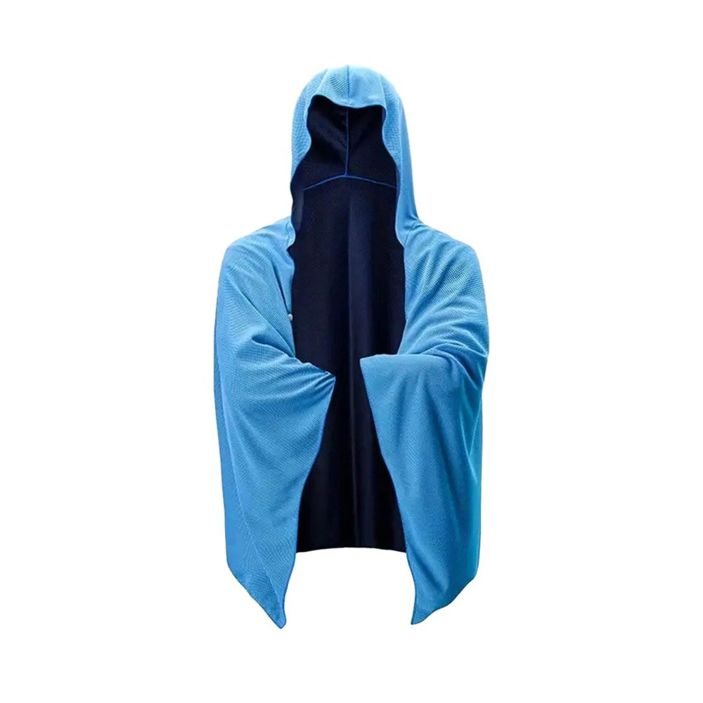 BEIDUOYANG Outdoor Cool Cape Bathrobe Quick Drying Bath Towel Absorbent Sports Cloak Quick Drying Bathing Towel Cape for Swim Gym