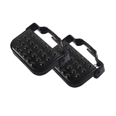BEIDUOYANG 2 Pieces Foot Pegs Rear Pedals Anti-Slip Rear Feet Pedals BMX Pegs Steel Folding Foot Pegs Foot Rest Pedal Rear Pedals Footrest Folding Rear Seat Bicycles Footrest