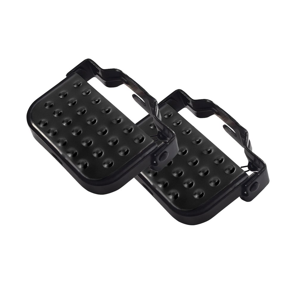 BEIDUOYANG 2 Pieces Foot Pegs Rear Pedals Anti-Slip Rear Feet Pedals BMX Pegs Steel Folding Foot Pegs Foot Rest Pedal Rear Pedals Footrest Folding Rear Seat Bicycles Footrest