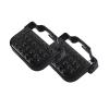 BEIDUOYANG 2 Pieces Foot Pegs Rear Pedals Anti-Slip Rear Feet Pedals BMX Pegs Steel Folding Foot Pegs Foot Rest Pedal Rear Pedals Footrest Folding Rear Seat Bicycles Footrest view 1