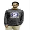 Philadelphia 76ers NBA Officially Licensed Long Sleeve T-Shirt Ringspun Electric Black, X-Large view 2