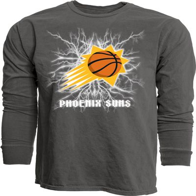 Phoenix Suns NBA Officially Licensed Long Sleeve T-Shirt Ringspun Electric Black, XX-Large
