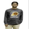 Phoenix Suns NBA Officially Licensed Long Sleeve T-Shirt Ringspun Electric Black, XX-Large view 2