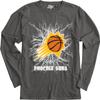 Phoenix Suns NBA Officially Licensed Long Sleeve T-Shirt Ringspun Electric Black, XX-Large view 3