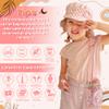 2ooya Water Bottle Carrier for Kids Boho Rainbow Water Bottle Holder with Strap Cute Cartoon Sling Bag with Padded Strap Pocket 10/12/14/16/18Oz for Girls School Walking Hiking Camping Trip view 3