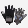 ANJMEICH Fitness Sports Gloves, Machine Training Gloves, Anti-Slip Wear, Outdoor Sports Cycling Gloves (Black, M) view 1