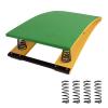 Durable Spring Board Sport Equipment for Homr/School, Hardwood Gymnastics Studios Equipment for Nursery, Support 65kg/143lbs, Easy to Grasp, Green view 1