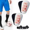 Mini Soccer Shin Guards - 2 Pairs, Fixed Straps for All Ages, Extra Small view 1