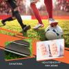 Mini Soccer Shin Guards - 2 Pairs, Fixed Straps for All Ages, Extra Small view 2