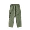 LANZIYAYA Girls Cargo Pants Wide Leg Streetwear Cute with Pockets Joggers 4-12 Year (US, Age, 8 Years, Army Green) view 2