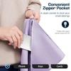 BAGAIL Camping Towel with EVA Case, Compact & Ultra Soft Microfiber Travel Towel - Super Absorbent & Lightweight Quick Dry Towels for Sports, Beach, Gym, Backpacking, Hiking - Light Purple, XXS view 4