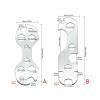 BEIDUOYANG Bicycle Repair Multi-Tool Wrench - Carbon Structural Steel, 6-Piece Set view 4