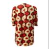 Akivide Women's Boho Floral Printed Long Sleeve Dress Casual Loose V Neck Long Dress Summer Fall Maxi Dresses view 4