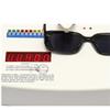 HPIRME Rectangular Women's Sunglasses Retro Wide Leg Eyeglass Frame Summer Tourism Sunshades Glasses UV,1,one size view 3