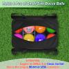 Cosmos Bocce Sets Carry Bag Bocci Storage Organizer Bag for Holding 8 Boccie Balls, Portable Bocce Balls Tote Bag for Carrying Bocce Game Equipment to Backyard Lawn Beach (Balls NOT Included)(Small) view 3