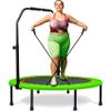 Exercise Trampoline for Adults 40" Exercise Workout Rebounder Trampoline with Handle, Max Load 330lbs view 1