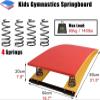 4 Springs for Kids Vaulting Training Fitnes Playing, Portable Curved Gymnastic Springboard, No Deformation and Strong Bearing Capacity view 2