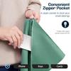 BAGAIL Camping Towel with EVA Case, Compact & Ultra Soft Microfiber Travel Towel - Super Absorbent & Lightweight Quick Dry Towels for Sports, Beach, Gym, Backpacking, Hiking - Grayish Green, XXS view 4