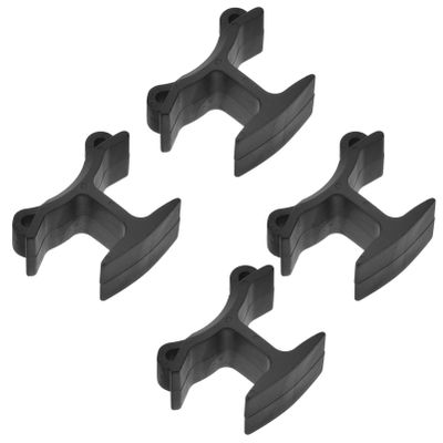 Toddmomy Whistle Finger Clip Grips - Portable Plastic Clamp Holder for Sports Referees Coaches Outdoor Camping Hiking Emergency Use