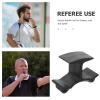 Toddmomy Whistle Finger Clip Grips - Portable Plastic Clamp Holder for Sports Referees Coaches Outdoor Camping Hiking Emergency Use view 3