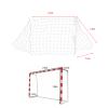 Soccer Net Easy Setup Training Matches Portable Storage Polypropylene Fiber (8X6FT),Football Supplies view 3