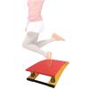 School Gymnastics Spring Board for Adults/Teens, 4 Springs, Wooden Elastic Board for Home Playing Room Athletics Training Ground view 1