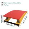 School Gymnastics Spring Board for Adults/Teens, 4 Springs, Wooden Elastic Board for Home Playing Room Athletics Training Ground view 2
