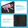 maamgic Boys Swim Trunks with Compression Liner Toddler Stretch Swim Shorts Quick Dry Swimming Trunks Boxer Brief 2 in 1 Beach Shorts Black Pink 3T view 3