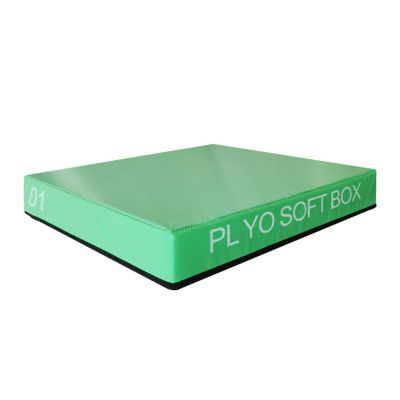 Box Jump, Soft Foam Enhanced Box Jump, Plyo Training Box, Stackable Box Jump, Used For Jump Training, Pressure Training And Physical Training. Suitable For Home Gym Exercise(Size:90*75*15cm)