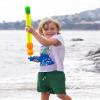 maamgic Boys Swim Trunks with Compression Liner Toddler Stretch Swim Shorts Quick Dry Swimming Trunks Boxer Brief 2 in 1 Beach Shorts Dark Green 8 view 2