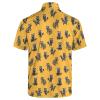 MSCPZH Raccoon Mens Golf Shirts Golf Polo Shirts for Men Short Sleeve Raccoon Polo Shirts Golf Gifts Raccoon Gifts view 4