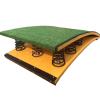 Adults Youths Kids Spring Board, Heavy Duty Elastic Board for Athletics Field, Backflip Practice Vault Training Jumping Aid Board, Gymnastics Equipment (Color : 9 Springs, Size : 60x120cm/23.6" view 2
