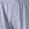 JEKE-DG Men High Waist Loose Boxers Relaxed Fit Stretch Boxer Brief Soft Lounge Underwear With Button Fly (X-Large,Grey-5pc) view 3