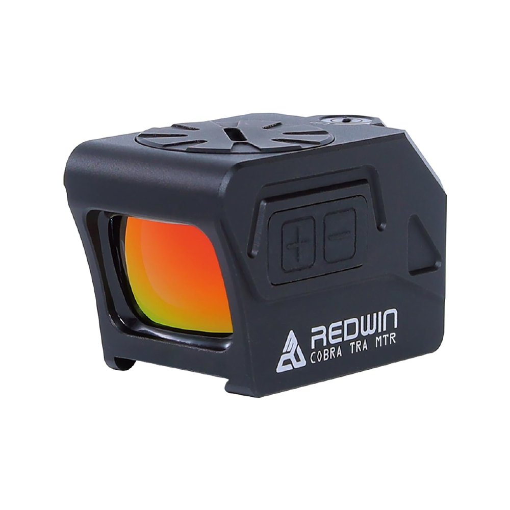 Red Win Cobra TRA 21x17 MTR Enclosed Red Dot Reflex Sight 50000hrs 2min ASO Motion Sense IP67 Enclosed Emitter Dot (RWD25+Doctor Adaptor)