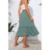 Witsmile Summer Skirts Midi Length Flowy Pleated Tiered Skirts for Women 2026 Dressy Casual(Sage Green,XL) view 2
