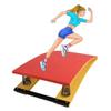 Children's Gymnastics Vault Springboard, 2/4Thickened Manganese Steel Spring, Spring Pedal Gymnastics Somersault Booster, Elastic Ramp, Load 65kg / 140lbs view 1
