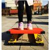 Children's Gymnastics Vault Springboard, 2/4Thickened Manganese Steel Spring, Spring Pedal Gymnastics Somersault Booster, Elastic Ramp, Load 65kg / 140lbs view 4