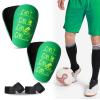 Mini Shin Guards Soccer, 2 Pairs Soccer Miniature Shin Guard for All Ages,Extra Small Protective Equipment shin Guards and 2 Pairs Shin Guards Strap Shin Fixed Straps, Calf Protective Gear Shin view 1