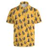 MSCPZH Raccoon Mens Golf Shirts Golf Polo Shirts for Men Short Sleeve Raccoon Polo Shirts Golf Gifts Raccoon Gifts view 1