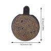 4 Pairs Brake Pad Replacement High Strength Disc for Mountain Accessory-E Pads view 2