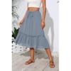 Witsmile Summer Skirts for Women 2026 High Waisted Skirts for Women Vacation Wardrobe Essential(Light Blue,M) view 3
