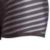 JEKE-DG Men's Ice Silk Stripes Boxer Briefs Low Rise Seamless Trunk Underwear See Through Thin Bulge Pouch Boxers (XX-Large,Gray 10-1pc) view 3
